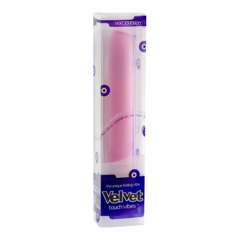 Velvet Touch Slimline Vibe Pink by Doc Johnson