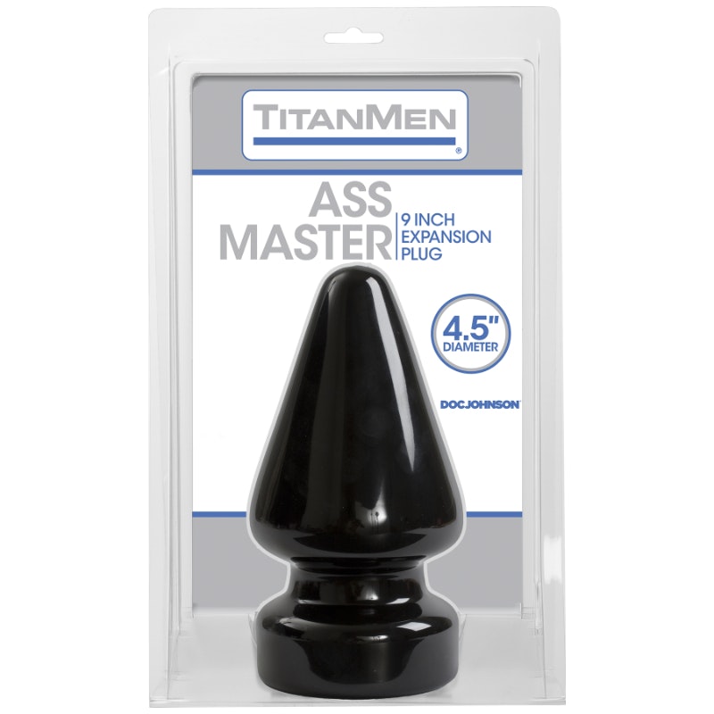 Ass Master 4.5in Butt Plug TitanMen