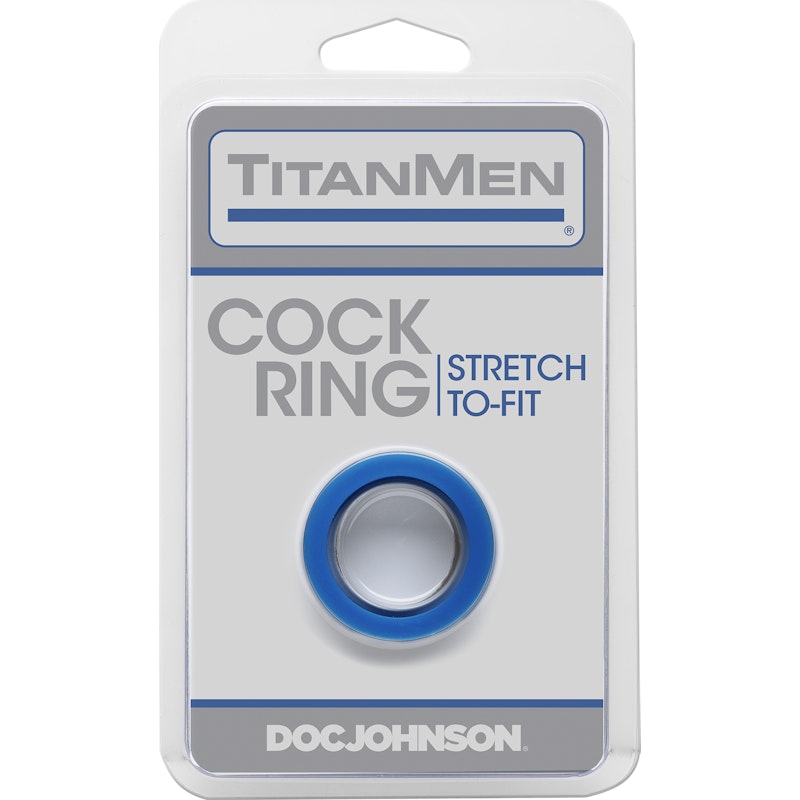 Cock Ring Blue Blue