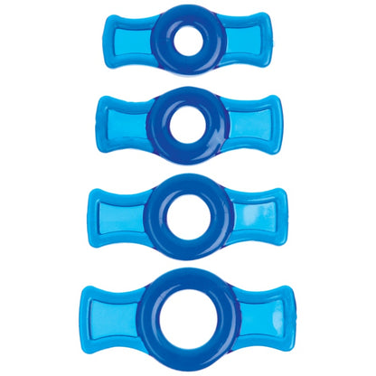 Cock Ring Set Blue Blue