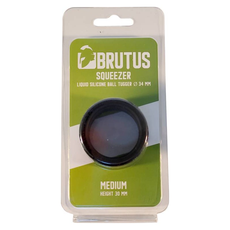 Brutus Squeezer Ball Tugger 34mm Black