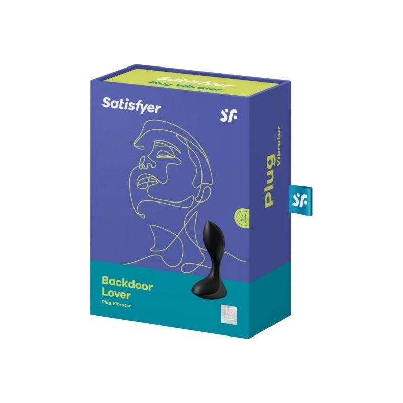 Satisfyer Backdoor Lover Black Black