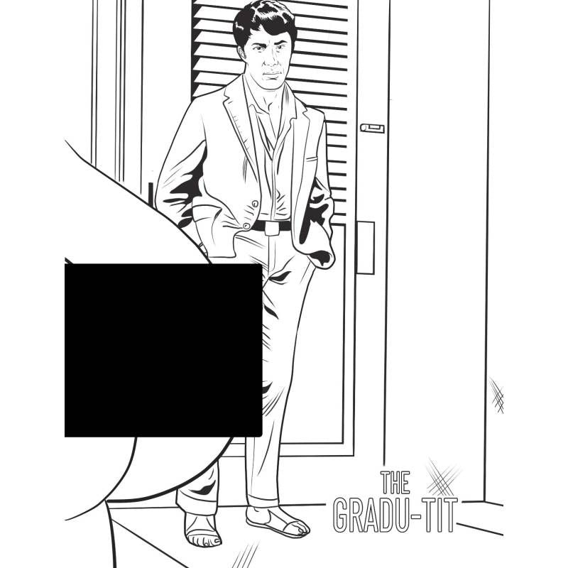 Boobs Boobs Boobs Adult Colouring Book