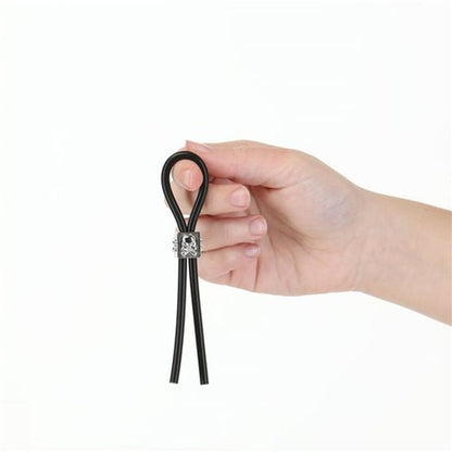 Tether Adjustable Cock Tie Black