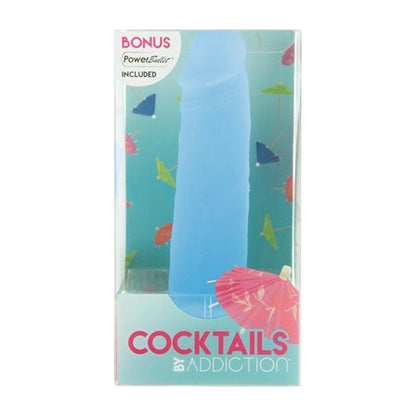 Cocktails Dildo Blue Lagoon 5.5in Blue