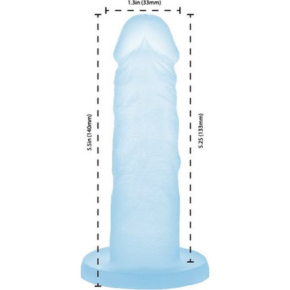 Cocktails Dildo Blue Lagoon 5.5in Blue