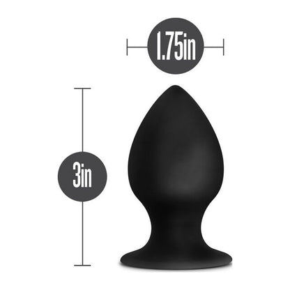 Medium Anal Stout Butt Plug Anal Adventures Platinum Silicone