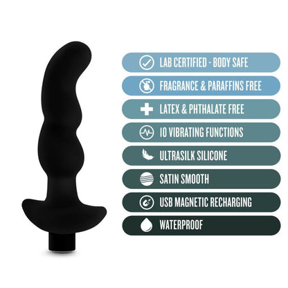 Anal Adventures Platinum Silicone Prostate Massager 03