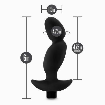 Anal Adventures Vibrating Silicone Prostate Massager 04