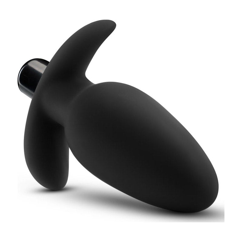 Vibrating Saddle Butt Plug Anal Adventures Platinum Silicone