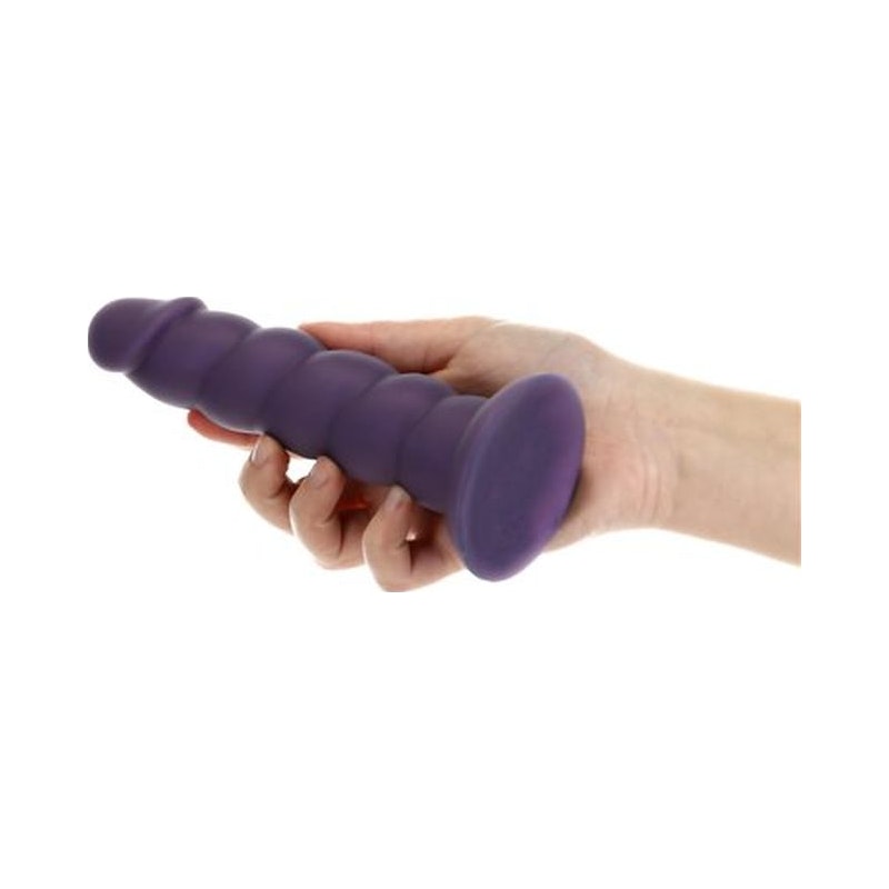 Unicorn Dildo 7in Purple Purple