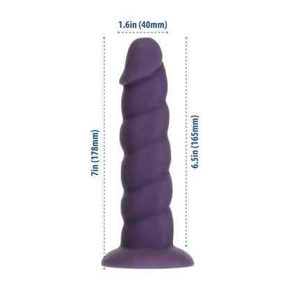 Unicorn Dildo 7in Purple Purple