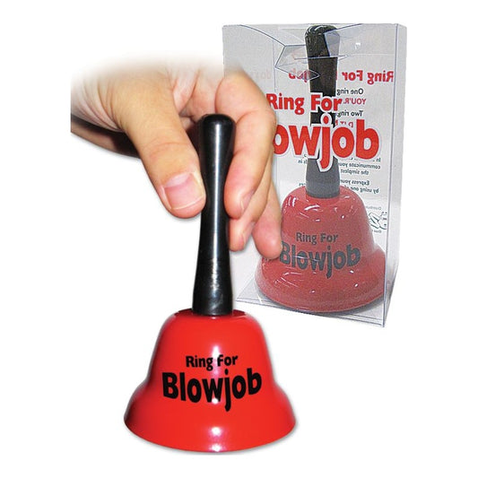 Ring for Blowjob Bell Red