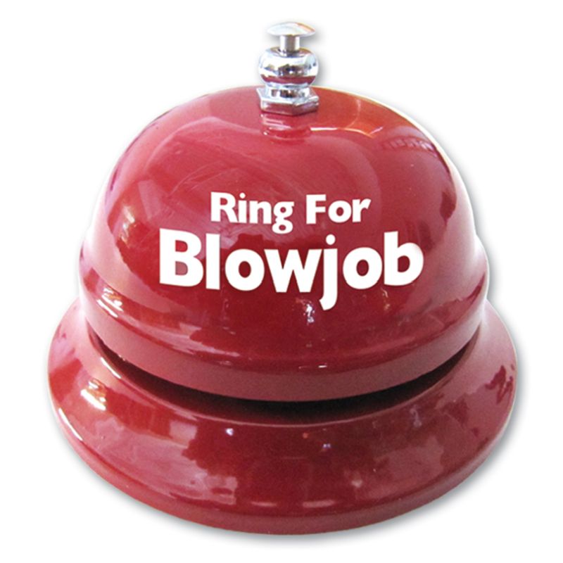 Ring for Blowjob Novelty Table Bell