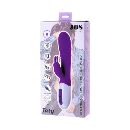 JOS Taty Pulsating Rabbit Vibrator Purple