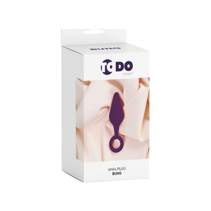 ToDo Bung Butt Plug Small with Pointed Tip Purple