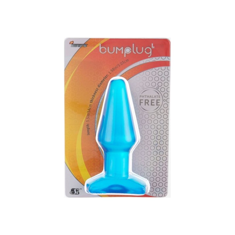 Butt Plug Large 5.5 inch Blue