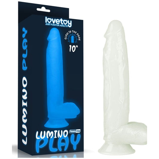 Lumino Play Dildo 10in Clear