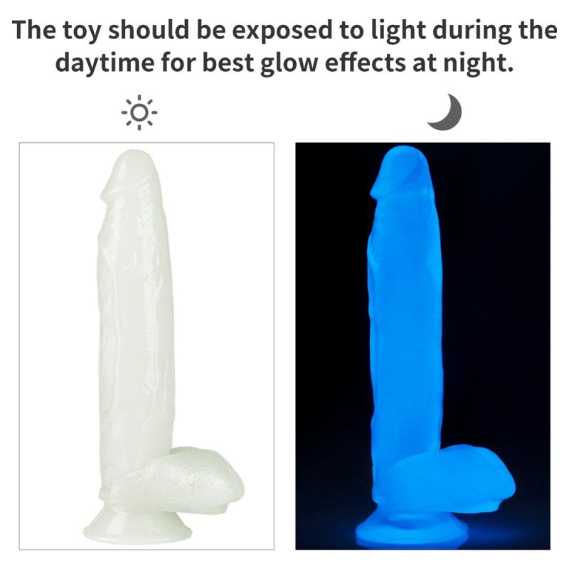 Lumino Play Dildo 10in Clear