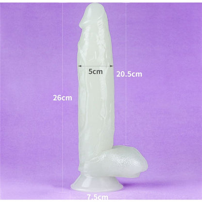 Lumino Play Dildo 10in Clear