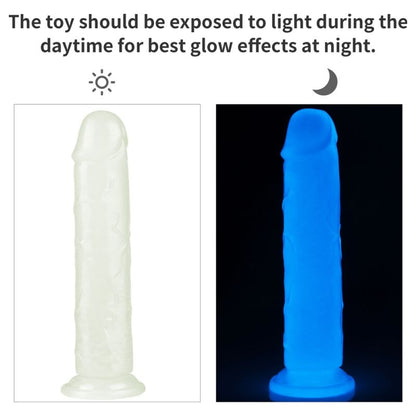 Lumino Play Dildo 8in Clear