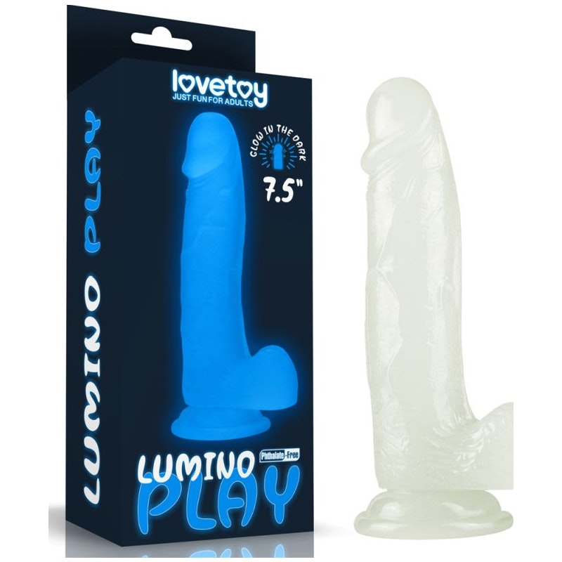Lumino Play Dildo 7.5inch Clear