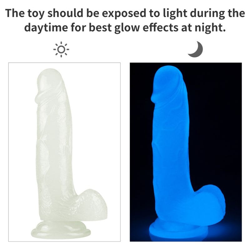 Lumino Play Dildo 7.5in Clear