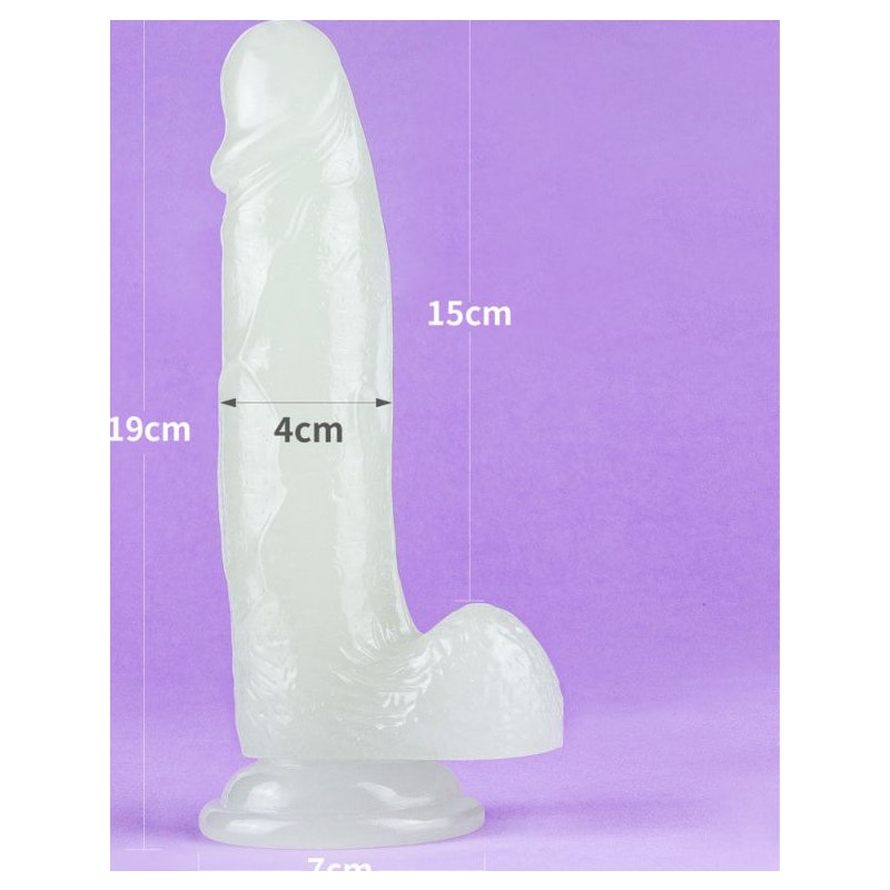 Lumino Play Dildo 7.5in Clear