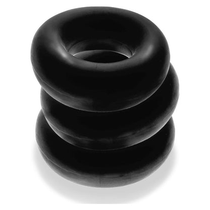 Fat Willy 3 Pc Jumbo Cockrings Black One Size Black