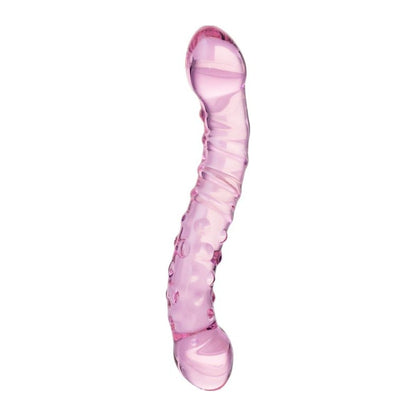 Sexus Glass Dildo Pink 19.5cm Pink