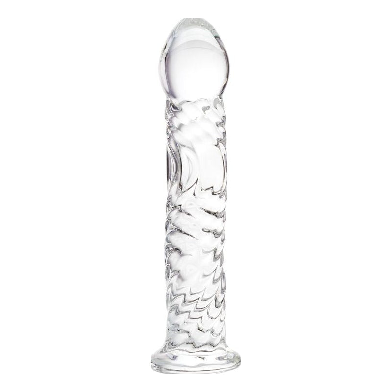 Sexus Glass Dildo Clear 16cm Clear