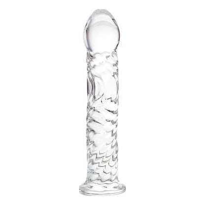 Sexus Glass Dildo Clear 16cm Clear