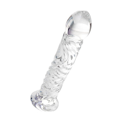 Sexus Glass Dildo Clear 16cm Clear