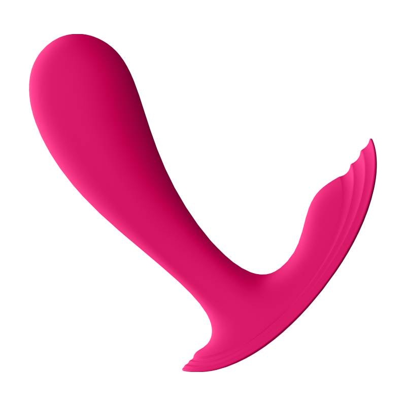 Satisfyer Top Secret Wearable Vibrator Connect App Pink Pink