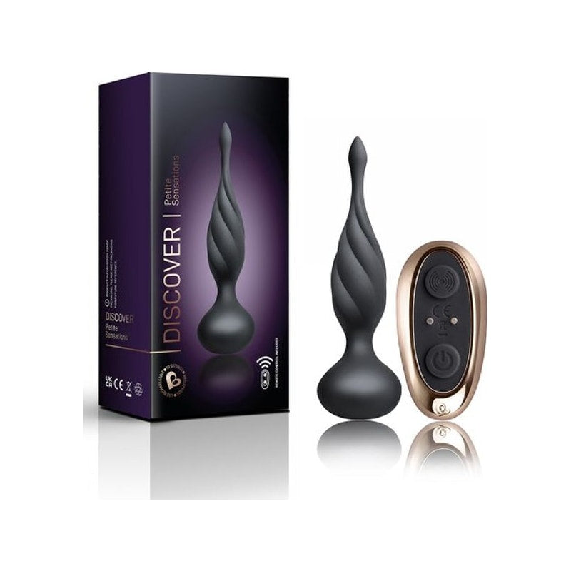 Petite Sensation Discover Butt Plug Vibrating with Remote