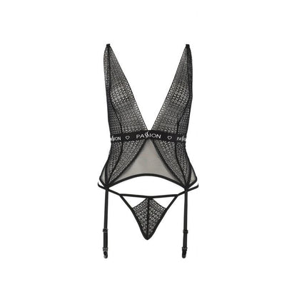 Mirajane Corset Small/Medium Black by Passion Lingerie