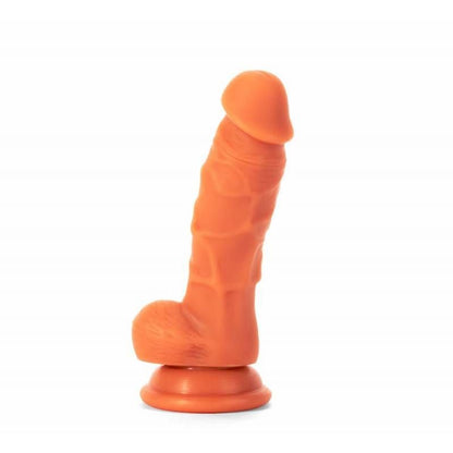 Realistic Dildo Veined Shaft w Balls Flesh