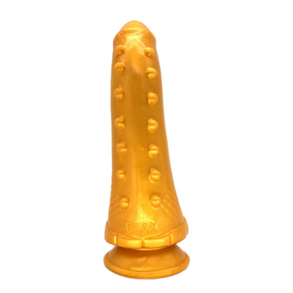 Gold Hunchback Dildo by FAAK