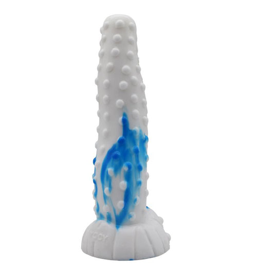 Tiger Dildo Blue Small Soft Studs for Maximum Stimulation