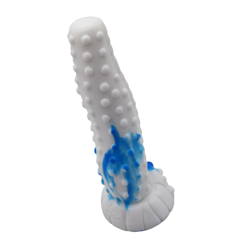 Tiger Dildo Blue Small Soft Studs for Maximum Stimulation