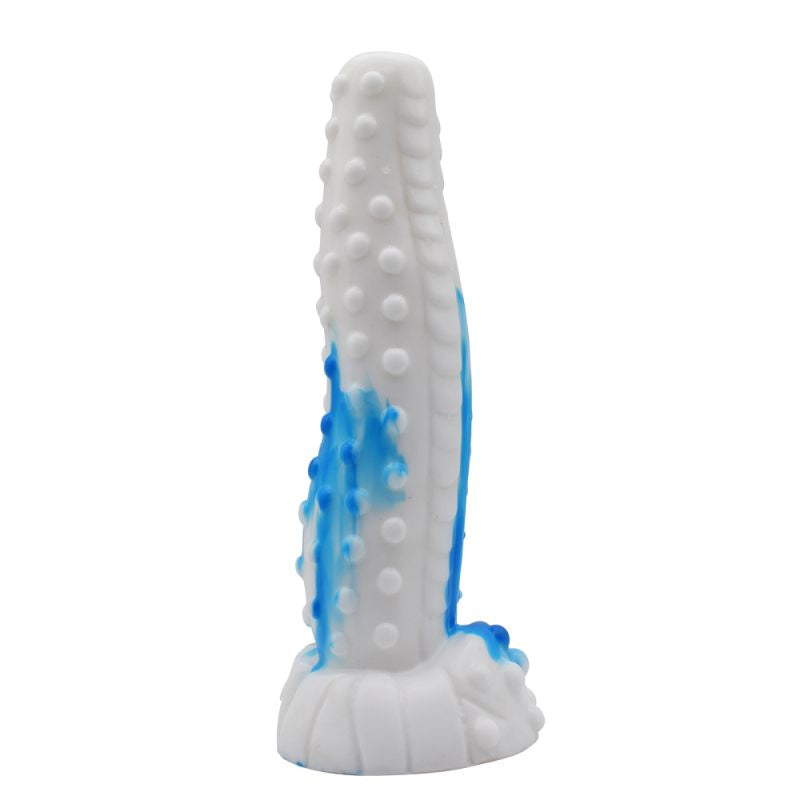 Tiger Dildo Blue Small Soft Studs for Maximum Stimulation