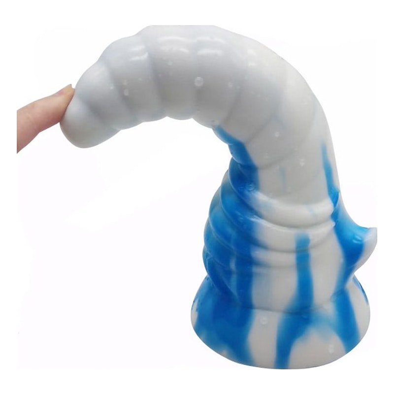 Bull Horn Dildo Blue by FAAK