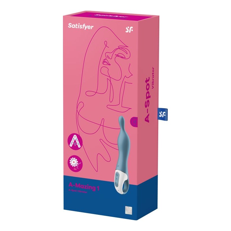 A-mazing 1 Vibrator A-spot Stimulation Satisfyer Blue