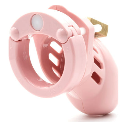 Cockcage CB-6000S Pink Short Chastity Cage – Secure Lock