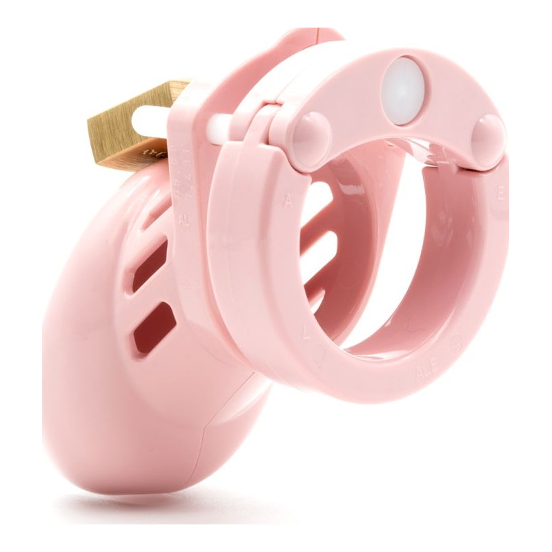 Cockcage CB-6000S Pink Short Chastity Cage – Secure Lock