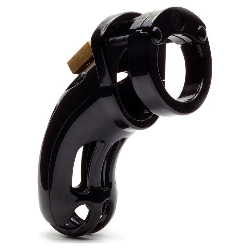 Cockcage The Curve Black Chastity Cage – Secure Male Lock