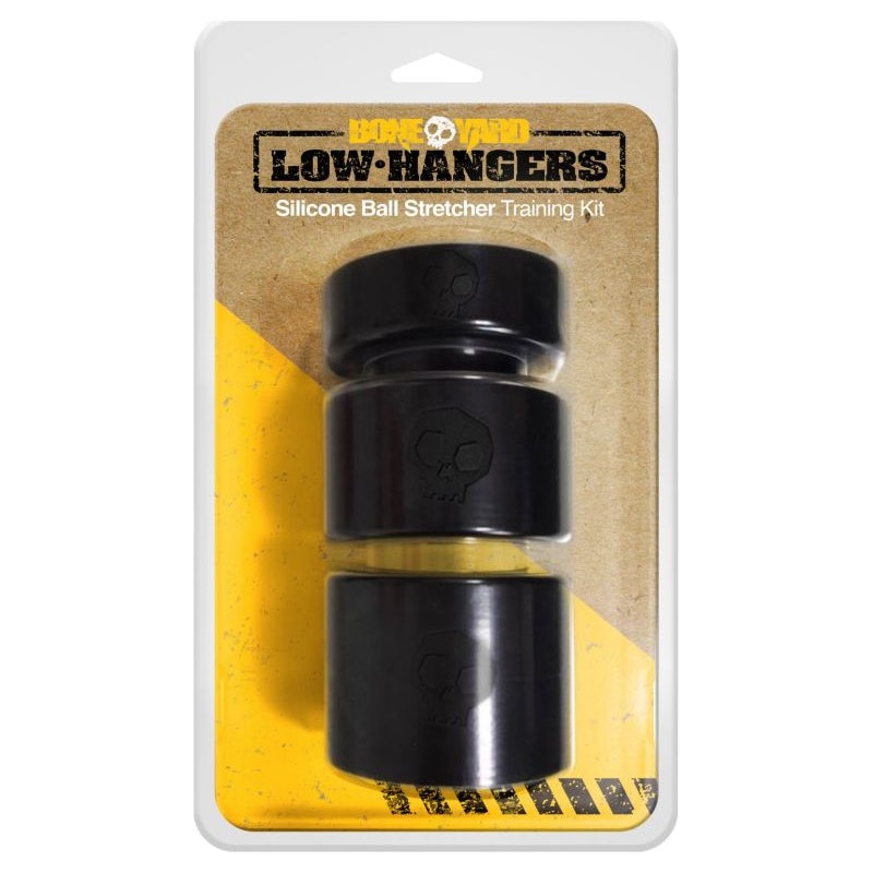 Low Hangers Silicone Ball Stretcher Kit – 3 Graduated Sizes