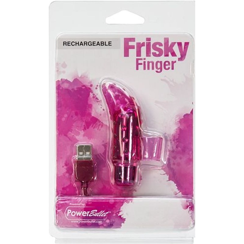 Frisky Finger Rechargeable Pink Pink