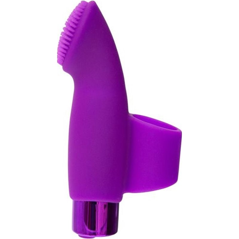 Naughty Nubbies Finger Vibe w Mini Powerbullet Purple Purple