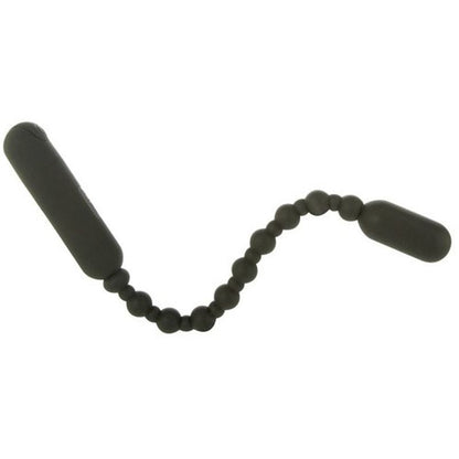 Rechargeable Vibrating Anal Beads Black PowerBullet